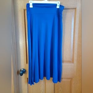 Royal Blue Skirt